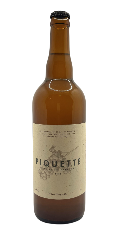 Image of Piquette. Bière fermentée au marc de RoussetteDomaine des Côtes Rousses