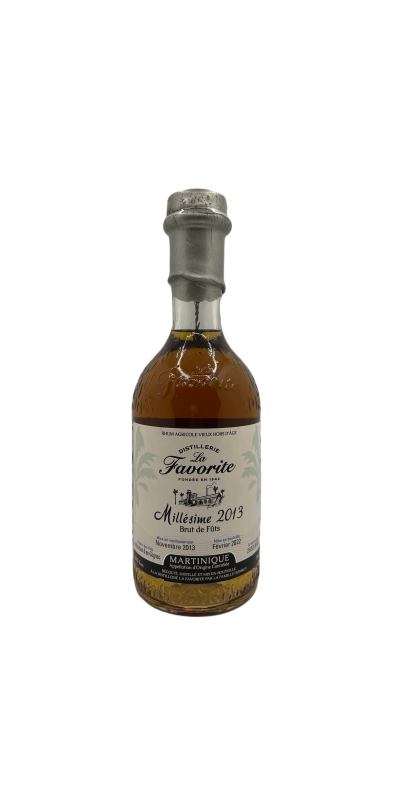 Image of Millésimé 2013 fûts de Bourbon & CognacLa Favorite